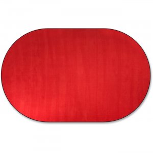 Flagship Carpets AS45RR Classic Solid Color 12' Oval Rug