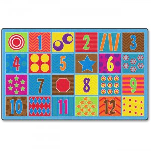 Flagship Carpets FE33644A Counting Fun 24-seat Rug