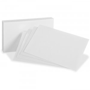 Oxford 10013 Blank Index Cards