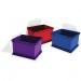 Storex 62012U03C 3 Piece Cube Storage Bins STX62012U03C