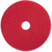 Genuine Joe 90419 19" Red Buffing Floor Pad