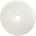 Genuine Joe 90517 17" White Polishing Floor Pad