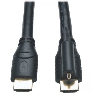 Tripp Lite P569-015-LOCK High Speed HDMI Cable with Ethernet and Locking Connector, 24AWG (M/M), 15-ft.