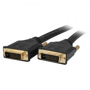 Comprehensive DVI-DVI-6PROBLK Pro AV/IT Series 26 AWG DVI-D Dual Link Cable 6ft
