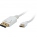 Comprehensive MDP-DISP-10ST Mini DisplayPort Male to DisplayPort Male Cable 10ft