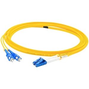 AddOn ADD-SC-LC-4M9SMF 4m Single-Mode Fiber (SMF) Duplex SC/LC OS1 Yellow Patch Cable