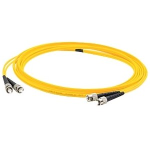 AddOn ADD-ST-ST-4M9SMF 4m Single-Mode Fiber (SMF) Duplex ST/ST OS1 Yellow Patch Cable