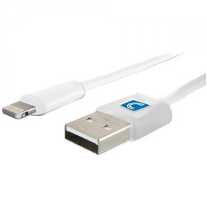 Comprehensive LTNG-USBA-3ST Lightning Male to USB A Male Cable White 3ft