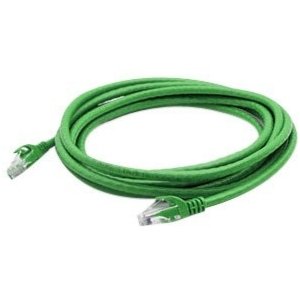 AddOn ADD-6FCAT6A-GREEN 6ft Green Molded Snagless Cat6A Patch Cable