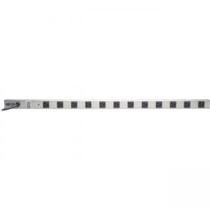 Tripp Lite SS3612 36-in. 12 Outlet 15-ft Cord 1050 Joule Power Strip with Surge Suppression