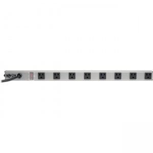Tripp Lite PS2408RA 8 Right-Angle Outlet Vertical Power Strip, 120V, 15A, 15-ft. Cord, 5-15P, 24 in.