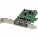 StarTech.com PEXUSB3S7 7-Port PCI Express USB 3.0 Card - Standard and Low-Profile Design