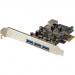 StarTech.com PEXUSB3S42 4 Port PCI Express USB 3.0 Card - 3 External and 1 Internal