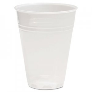 Boardwalk BWKTRANSCUP7CT Translucent Plastic Cold Cups, 7oz, Polypropylene, 100/Bag, 25 Bags/Carton