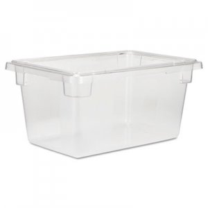Rubbermaid Commercial RCP3304CLE Food/Tote Boxes, 5gal, 12w x 18d x 9h, Clear