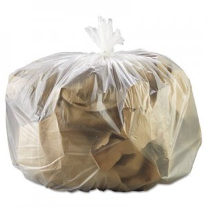 GEN GEN333916 High Density Can Liners, 33 gal, 13 microns, 33" x 39", Natural, 250/Carton