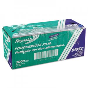 Reynolds Wrap RFP910SC PVC Food Wrap Film Roll in Easy Glide Cutter Box, 12" x 2000 ft, Clear