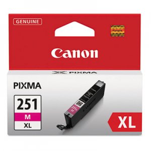 Canon CNM6450B001 6450B001 (CLI-251XL) ChromaLife100+ High-Yield Ink, Magenta