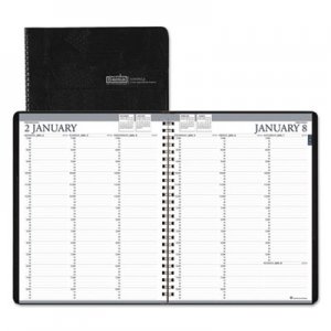 House of Doolittle HOD272002 Recycled Two-Year Professional Weekly Planner, 8 1/2 x 11, Black, 2017-2018