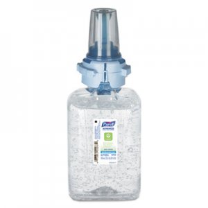 PURELL GOJ870304CT Green Certified Advanced Refreshing Gel Hand Sanitizer, For ADX-7, 700 mL, Fragrance-Free, 4/Carton