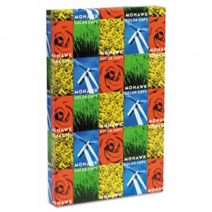 Mohawk MOW12215 Color Copy 98 Paper and Cover Stock, 98 Bright, 80lb, 11 x 17, 250/Pack