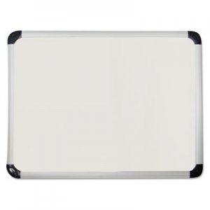 Universal UNV43842 Porcelain Magnetic Dry Erase Board, 48 x 36, White
