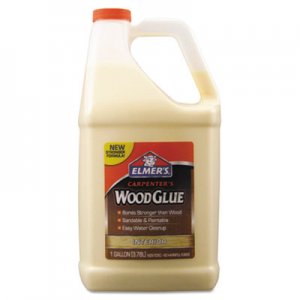 Elmer's EPIE7050LMR Carpenter Wood Glue, 1 gal, Dries Beige