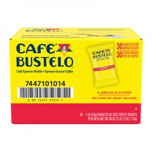 Cafe Bustelo FOL01014 Coffee, Espresso, 2oz Fraction Pack, 30/Carton