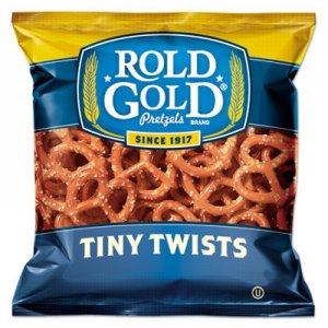 Rold Gold LAY32430 Tiny Twists Pretzels, 1 oz Bag, 88/Carton