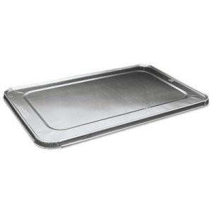 Boardwalk BWKLIDSTEAMFL Full Size Steam Table Pan Lid For Deep Pans, Aluminum, 50/Case