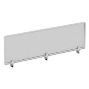 Alera ALEPP6518 Polycarbonate Privacy Panel, 65w x 18h, Silver