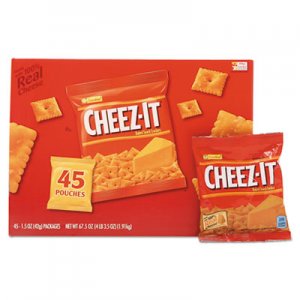 Sunshine KEB827553 Cheez-it Crackers, Original, 1.5 oz Pack, 45 Packs/Carton