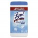 LYSOL Brand 89346 Disinfecting Wipes, Crisp Linen, 7 x 8, 80/Canister RAC89346