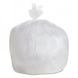 GEN GEN303610 High Density Can Liners, 30 gal, 8 microns, 30" x 36", Natural, 500/Carton