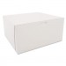 SCT SCH0989 Tuck-Top Bakery Boxes, White, Paperboard, 12 x 12 x 6