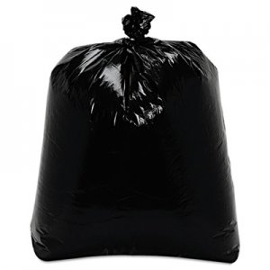 Trinity Plastics TRNML2432 Low-Density Can Liners, 16 gal, 0.7 mil, 24" x 32", Black, 500/Carton