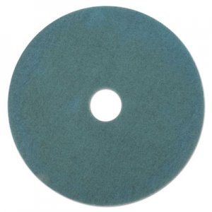 3M MMM20264 Ultra High-Speed Floor Burnishing Pads 3100, 27" Diameter, Aqua, 5/Carton