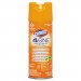 Clorox 31043CT 4-in-One Disinfectant & Sanitizer, Citrus, 14oz Aerosol, 12/Carton CLO31043CT