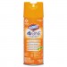 Clorox 31043CT 4-in-One Disinfectant & Sanitizer, Citrus, 14oz Aerosol, 12/Carton CLO31043CT