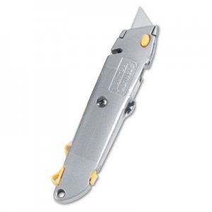 Stanley BOS10499BX Quick-Change Utility Knife with Retractable Blade and Twine Cutter, Gray