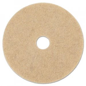 Boardwalk BWK4020NHE Natural Hog Hair Burnishing Floor Pads, 20" Diameter, 5/Carton