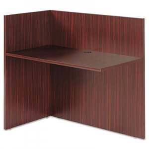 Alera ALEVA324424MY Valencia Reversible Reception Return, 44w x 23 5/8d x 41 1/2h, Mahogany