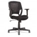 OIF OIFEM4817 Swivel/Tilt Mesh Task Chair, Supports up to 250 lbs, Black Seat/Black Back, Black Base