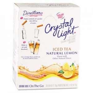 Crystal Light CRY00757 On the Go, Iced Tea, .16oz Packets, 30/Box
