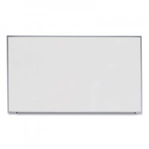 Universal UNV43626 Dry Erase Board, Melamine, 72 x 48, Satin-Finished Aluminum Frame