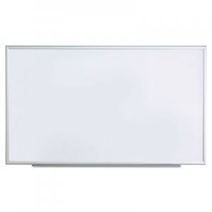 Universal UNV43625 Dry Erase Board, Melamine, 60 x 36, Satin-Finished Aluminum Frame