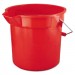 Rubbermaid Commercial RCP2614RED BRUTE Round Utility Pail, 14qt, Red