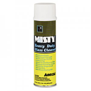 MISTY 1001482 Heavy-Duty Glass Cleaner, Citrus, 20oz Aerosol, 12/Carton AMR1001482