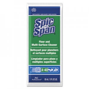 Spic and Span 02011 Liquid Floor Cleaner, 3oz Packet, 45/Carton PGC02011