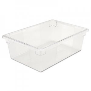 Rubbermaid Commercial RCP3300CLE Food/Tote Boxes, 12 1/2gal, 26w x 18d x 9h, Clear